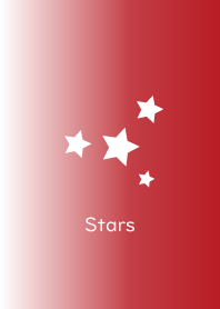 Red Gradation Stars