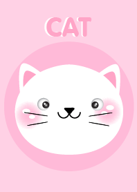 Simple white cat theme