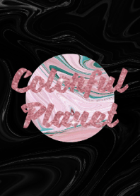 大理石水紋 X 藍色調酒 & 粉紅沙灘