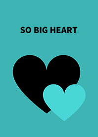 SO BIG HEART*mint blue