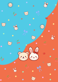 Bunny & Bear_Orange&Blue.3w