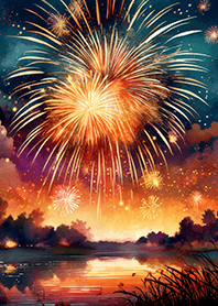 Beautiful Fireworks Theme#768