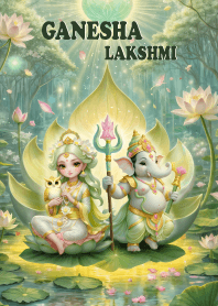 Ganesha Lakshmi wealth prosperity(JP)