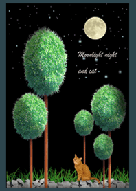 與貓一起風景（早晨和夜晚）