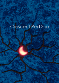 Crescent Red Sun