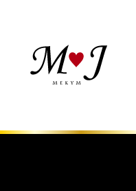 LOVE INITIAL - M&J 4
