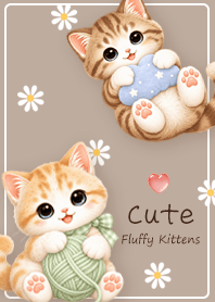 brown Fluffy Kittens