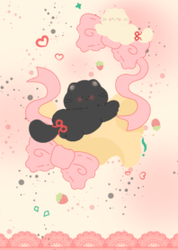 cream black cat bow2