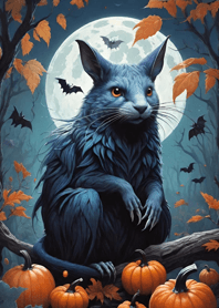 Halloween small animals 4c9b22