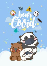 Bear Covid-19 Blue