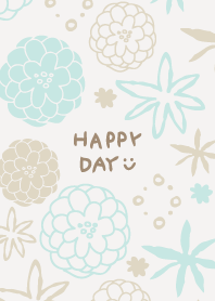 Handwritten flower gentle10j