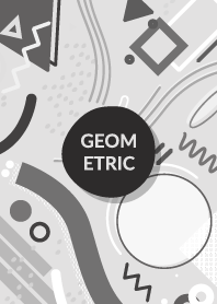 Geometric Retro Mercury Gray