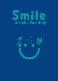 Smile & Tulip Majorica Blue