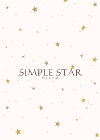 SIMPLE STAR -NATURAL YELLOW- 27