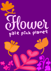 蒼粉星球花朵 3 Pale Pink Planet Flowers3