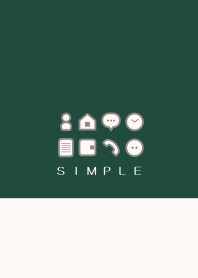シンプル(beige green)V.446