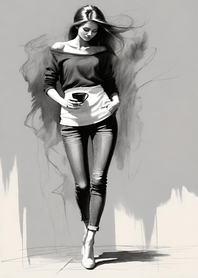 Leisurely coffee time  0002