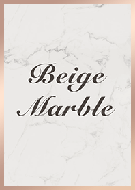 - Marble Beige Simple -