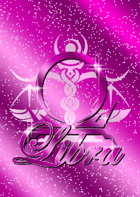 Zodiac signs Libra2 purple