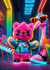 Cute dancing bear v.2