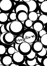 White and black circle