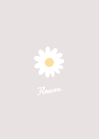 White Flower ＊ グレージュ