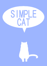 Theme of simple cat BLUEver