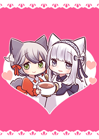 狼ちゃんの着せかえ♡