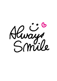Always Smile Heart Joc Line Design Line Store