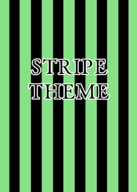 STRIPE THEMEj-BLACK&GREEN