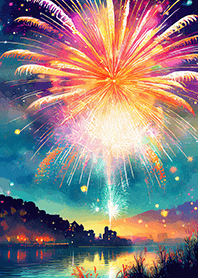 Beautiful Fireworks Theme#3094