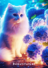 Beautiful Cat-AJISAI