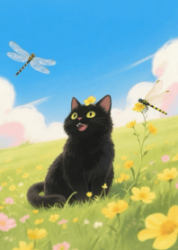 Purr & Flutter:Black Cat_2