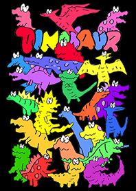 恐竜おもちゃトーク　黒