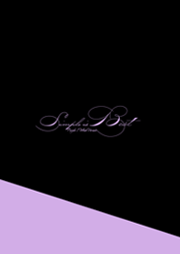 Simple is Best Purple/Black
