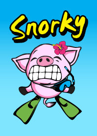 หมูน้อยนักดำน้ำ