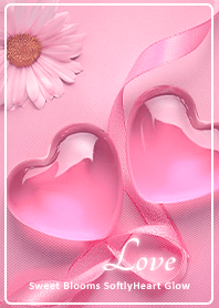 A Heart Where Love Blossoms Pink