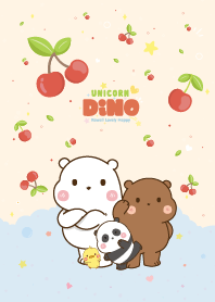 3Bear&Duck Cute Cherry Lover