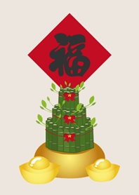 招財開運竹聚寶盆