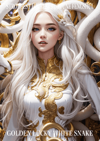 Golden Lucky White Snake 66