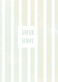 Green Stripe- Water color