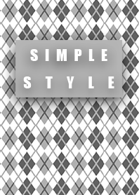 Check gray Simple style