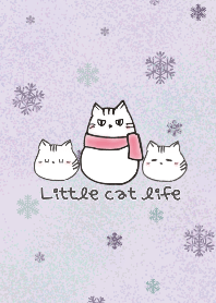 little cat life winter