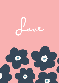 in bloom, flower na / coral