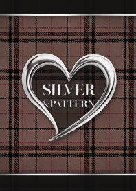 チェック柄 x シルバーハート - 01 FD-11