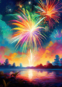Beautiful Fireworks Theme#726