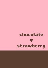 chocolate*strawberry