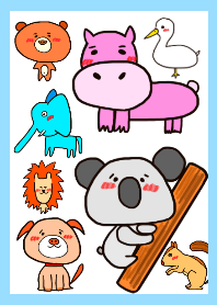 絵がヘタな人が描いたシンプルな動物たち2