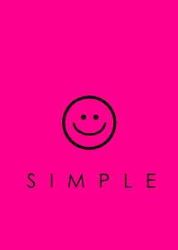 SIMPLE SMILE(black pink)Ver.3
