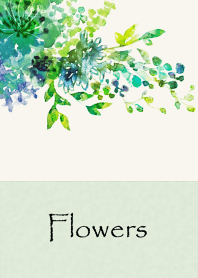 緑のインテリア植物